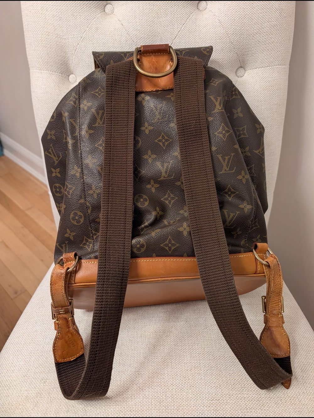 Louis Vuitton Montsouris GM Monogram Backpack Vintage - Picture 3 of 17